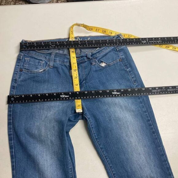 OLD NAVY Sweet Heart Jeans Blue Size 2 Inseam 30.5 - Picture 4 of 10